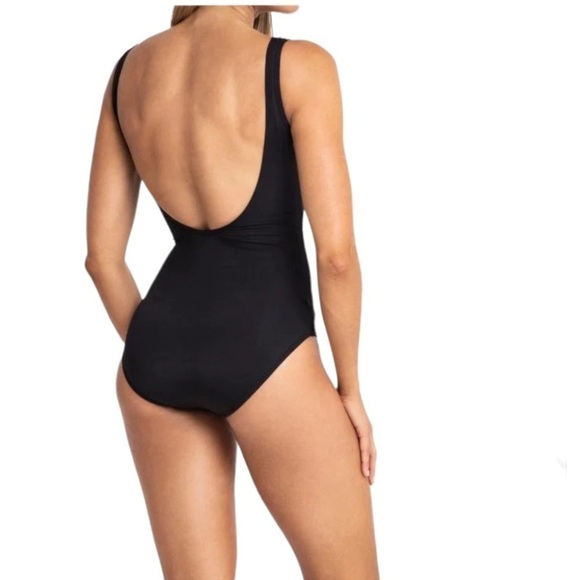 NWT Azura Australia Crossover Ruched Floral Swimsuit Minimizer - Picture 8 of 8